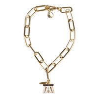 Block A Charm Bracelet
